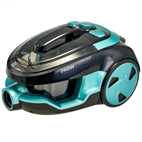Пылесос Delta DE-3501 (черный/бирюзовый) - фото2