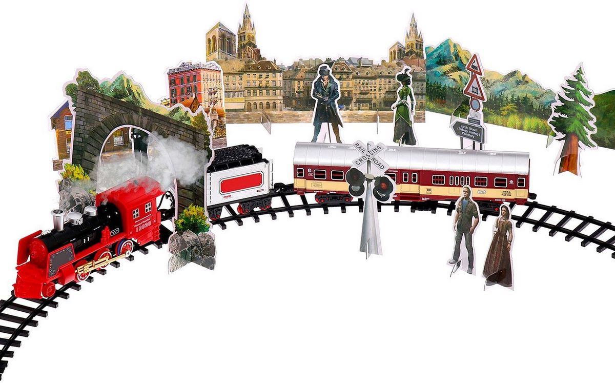 Набор железной дороги Автоград С Новым Годом 6582198 - фото