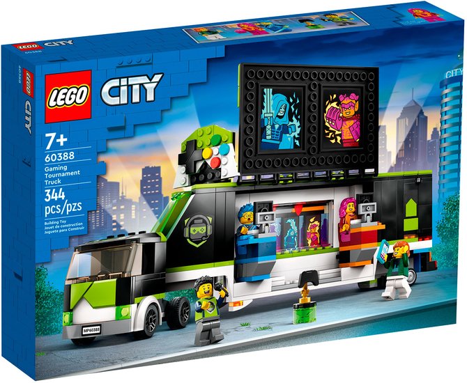 Конструктор LEGO City 60388 Геймерский грузовик для турниров - фото
