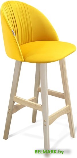 Стул Sheffilton SHT-ST35-1/S65 (имперский желтый/прозрачный лак) - фото