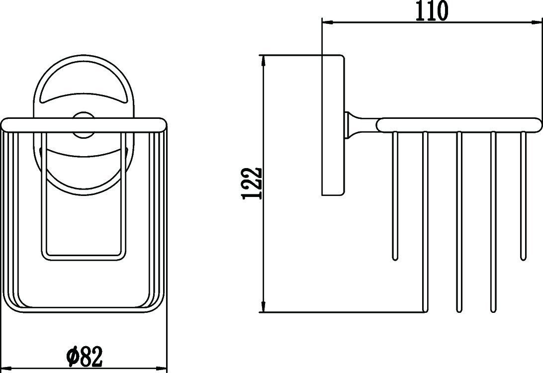 Держатель для освежителя воздуха Savol S-007033-1 - фото2