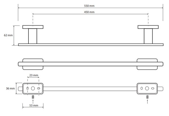 Держатель для полотенца Bemeta Niki 153104042 - фото2