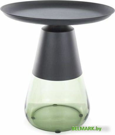 Журнальный столик Signal Tiffany A (черный/зеленый) - фото