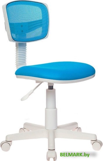 Детское кресло Бюрократ CH-W299 (голубой/белый) - фото