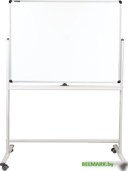 Магнитно-маркерная доска BRAUBERG Premium на стенде 90х120 см 236851 (белый) - фото