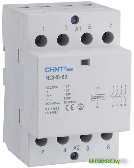 Контактор Chint NCH8-40/40 256099 - фото