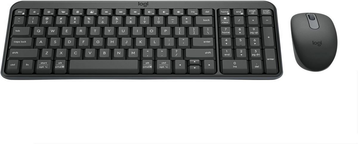 Офисный набор Logitech MK250 Compact Bluetooth Wireless Combo 920-013853 (графит) - фото2