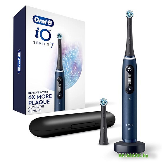 Электрическая зубная щетка Oral-B iO7 (magnetic blue sapphire) - фото2