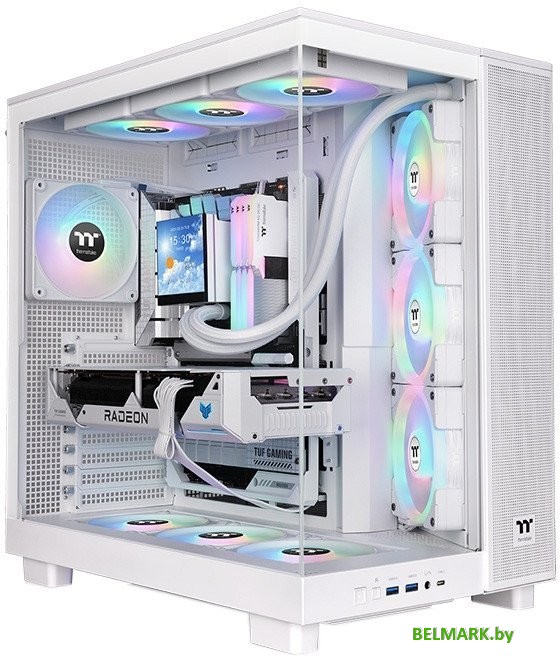 Корпус Thermaltake View 380 XL TG ARGB Snow CA-11E-00M6WN-00 - фото