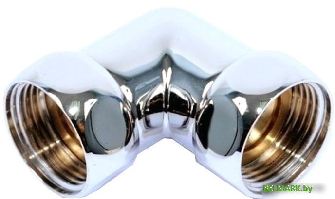 Соединитель TERMINUS Угловой 3/4"х3/4" г/г 740SCH0505 (хром) - фото