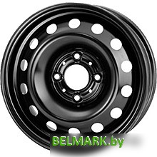 Штампованные диски TREBL X40036 14x5.5" 4x98мм DIA 58.1мм ET 35мм Black - фото