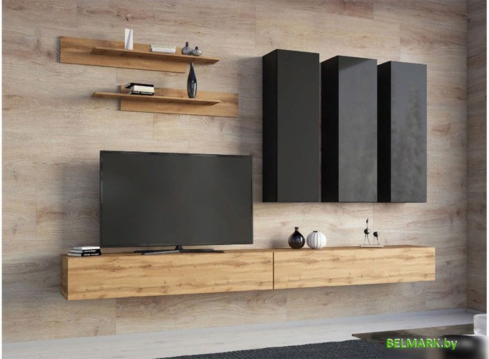 Антресоль НК-Мебель Point Тип-30 (дуб вотан) - фото2