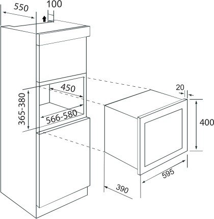 Микроволновая печь ZUGEL ZMO251W - фото2