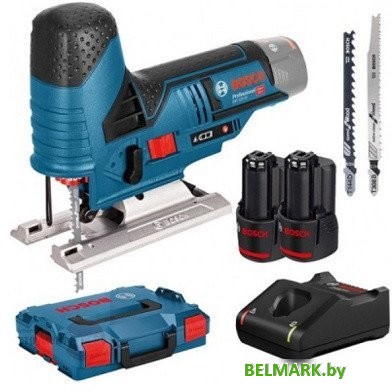 Электролобзик Bosch GST 12V-70 Professional 06015A1005 (с 2-мя АКБ, кейс) - фото