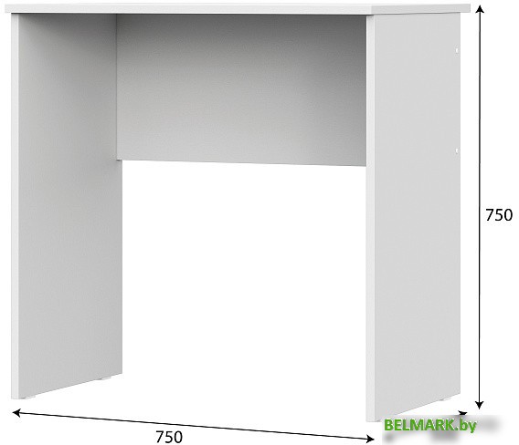 Стол NN мебель Токио 00-00106117 (белый текстурный) - фото2