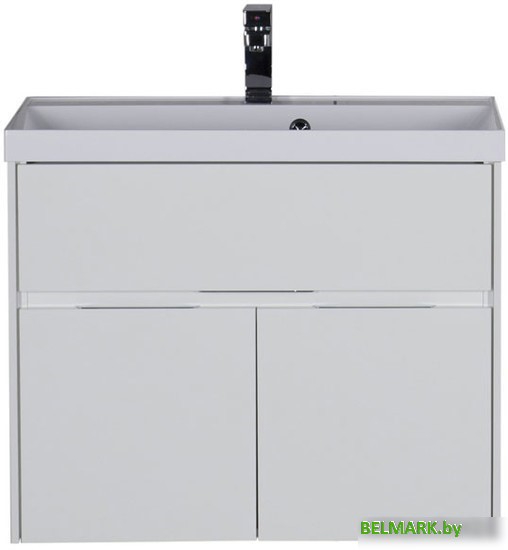 Aquanet Тумба под умывальник Латина 80 (белый) - фото