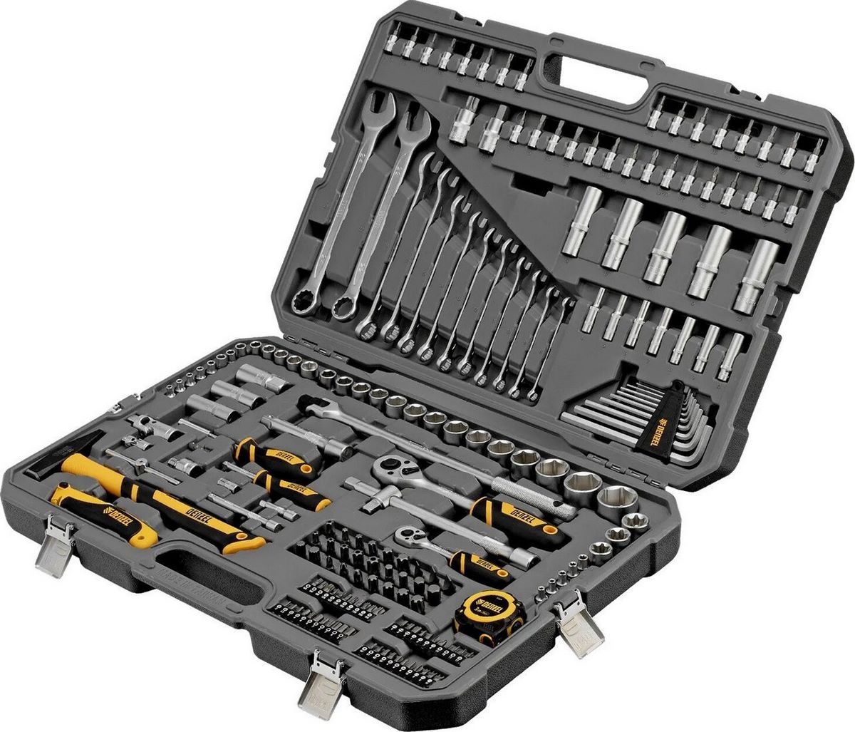 Универсальный набор инструментов Denzel 15806 (194 предмета) - фото