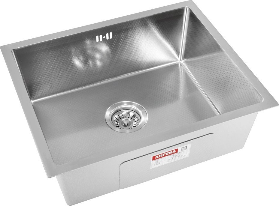 Кухонная мойка ARFEKA ECO AR 550*450 SATIN DECOR - фото2