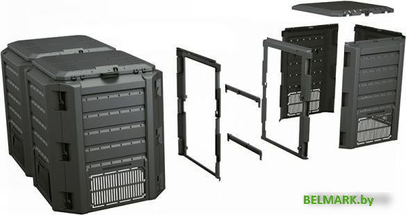 Компостер Prosperplast Module compogreen IKSM800C-S411 (черный) - фото2