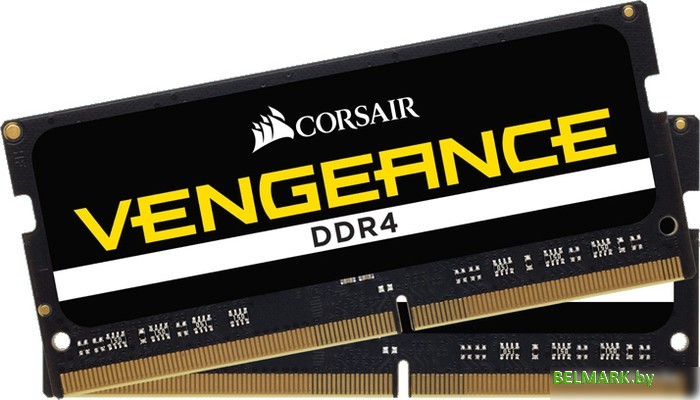 Оперативная память Corsair Vengeance 2x8GB DDR4 SO-DIMM PC4-19200 [CMSX16GX4M2A2400C16] - фото