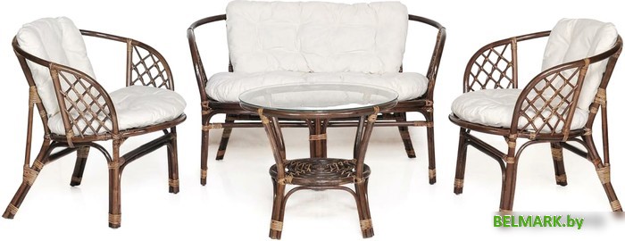 Набор садовой мебели Garden Story Багамы CV-B01C (бежевый/коричневый) - фото