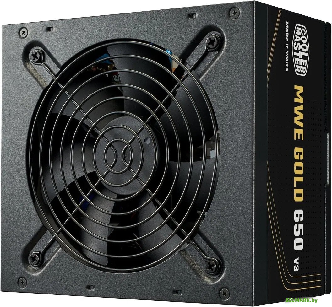 Блок питания Cooler Master MWE Gold 650 V3 ATX 3.1 Non-Modular MPE-6502-ACAAG-3BEU - фото