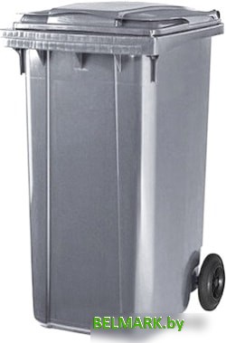 Контейнер для мусора ESE 120 л (серый) - фото