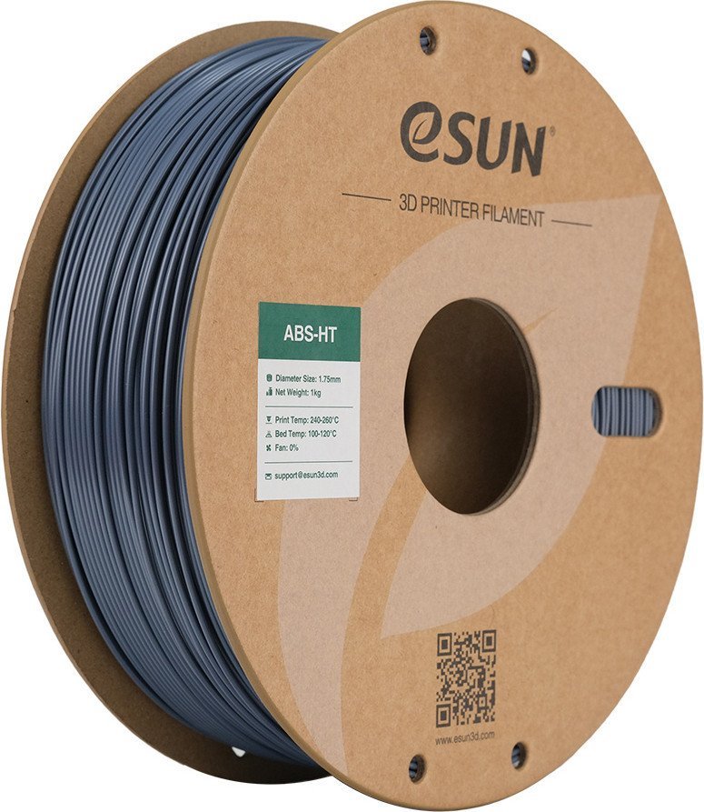 Пластик eSUN ABS-HT ABS-HT175H1TZ1 (1.75мм, 1кг, серый) - фото