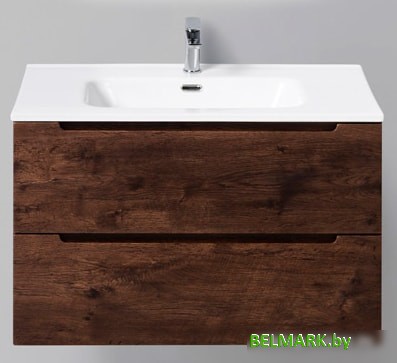 BelBagno Тумба под умывальник Etna-800-2C-SO-RW-P (rovere moro) - фото