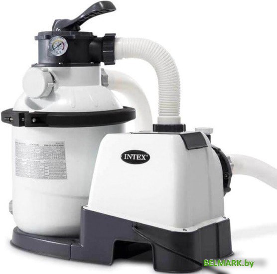 Аксессуары для бассейнов Intex Песочный фильтр-насос KRYSTAL CLEAR 12000 л/ч 26652 - фото