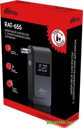 Алкотестер Ritmix RAT-655 - фото2