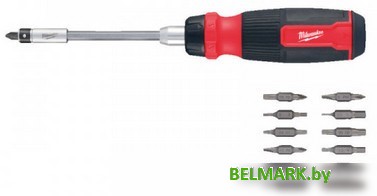 Набор отвертка с битами Milwaukee 4932480583 (27 предметов) - фото