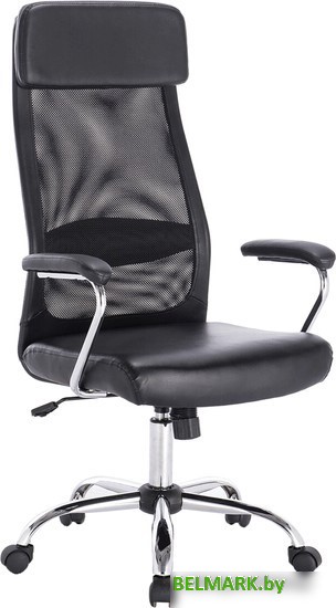 Кресло Brabix Flight EX-540 (кожзам, черный) - фото