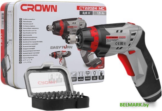 Шуруповерт Crown CT22024 MC (с АКБ) - фото