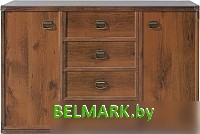 Тумба Black Red White Индиана JKOM 2d4s (дуб саттер) - фото