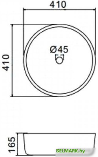 Умывальник Gappo GT106 - фото2