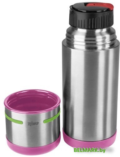 Термос Emsa Mobility Kids 0.35л (нержавеющая сталь/розовый) - фото2