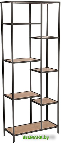 Стеллаж Signal Costa A (дуб/черный) - фото
