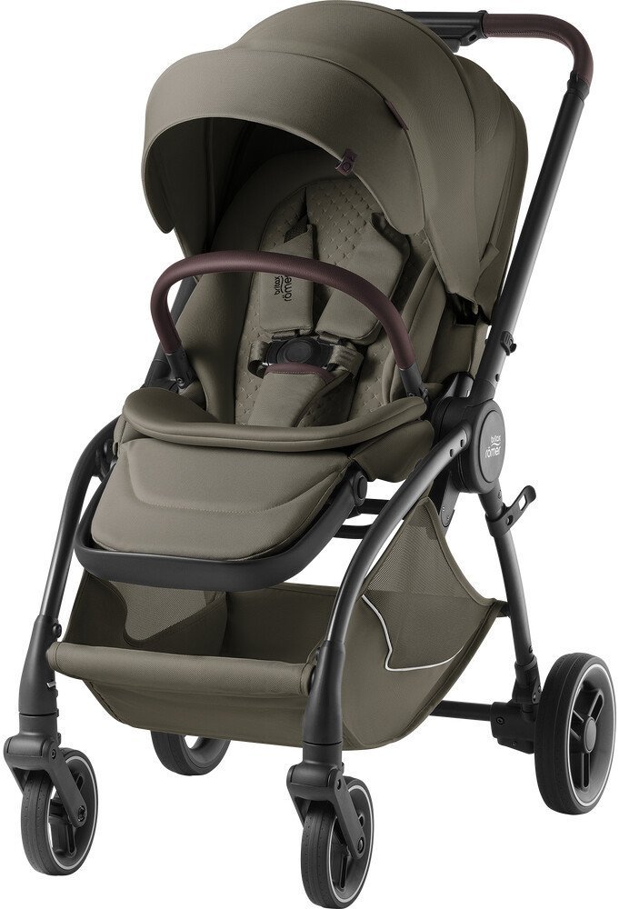 Коляска прогулочная «книга» Britax Romer Rio Lux (urban olive) - фото2