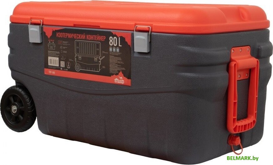 Термобокс TRAMP TRP-061 80л (черный/оранжевый) - фото2
