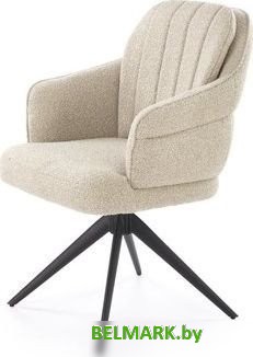 Стул с подлокотниками Halmar K570 (бежевый) - фото