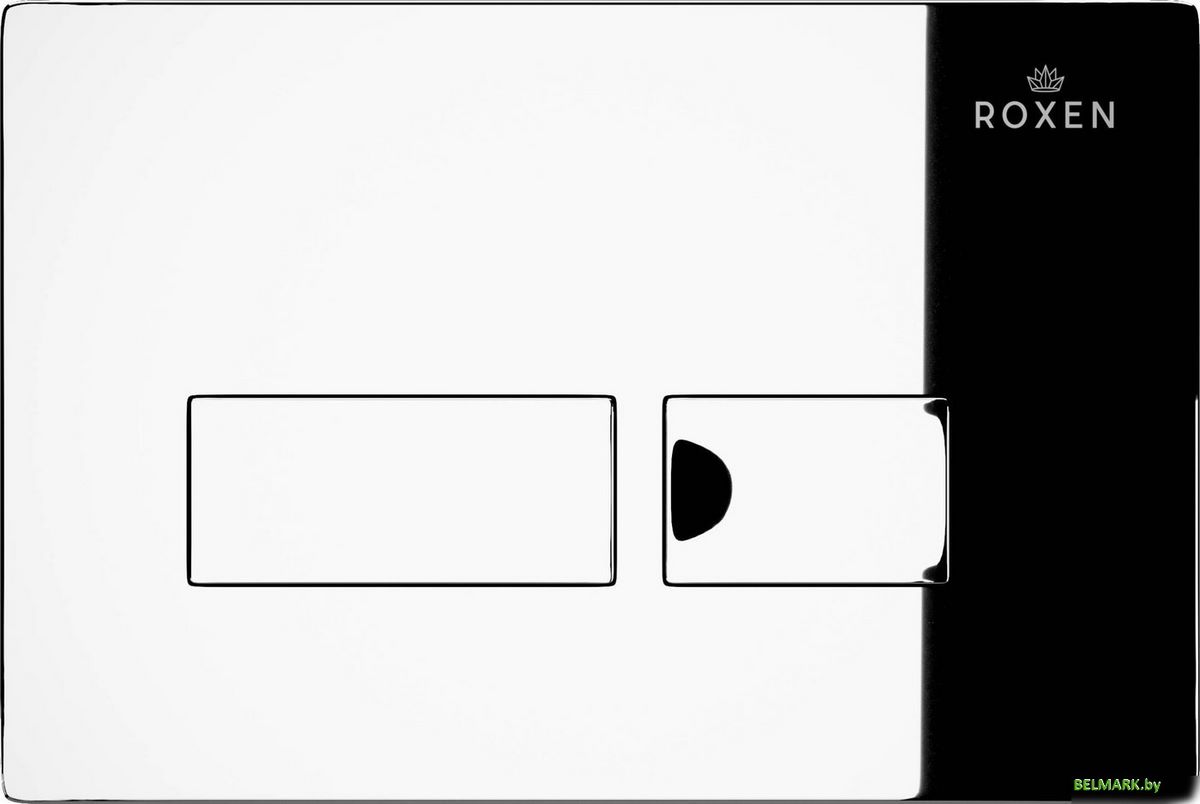 Унитаз подвесной Roxen Vine Tornado в комплекте с инсталляцией StounFix Dual Fresh 6 в 1 979002 (кнопка: хром глянцевый) - фото2