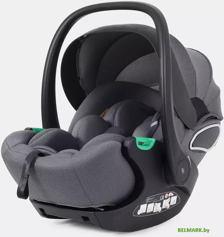 Детское автокресло Rant Evomax KBH602 (серый) - фото