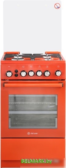 Кухонная плита De luxe 5040.40Г (КР) Ч/Р-017 - фото