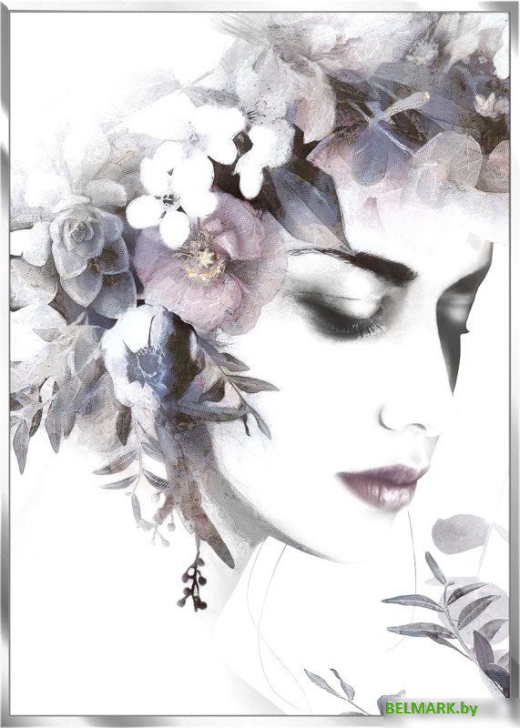 Картина Orlix Цветочная корона CA-12381 80x60 см - фото