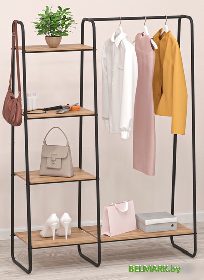 Стойка для одежды ЗМИ Скандинавия 1 ГСС1 (черный) - фото