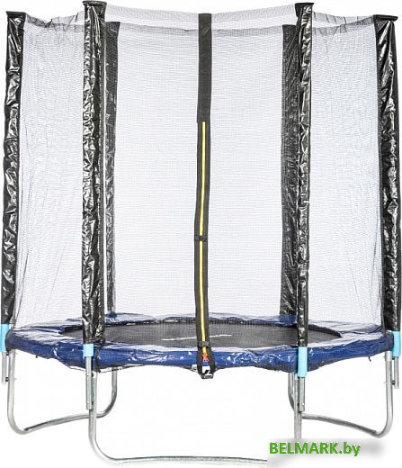 Батут Sundays Favorite 8FT (синий, с сеткой) - фото