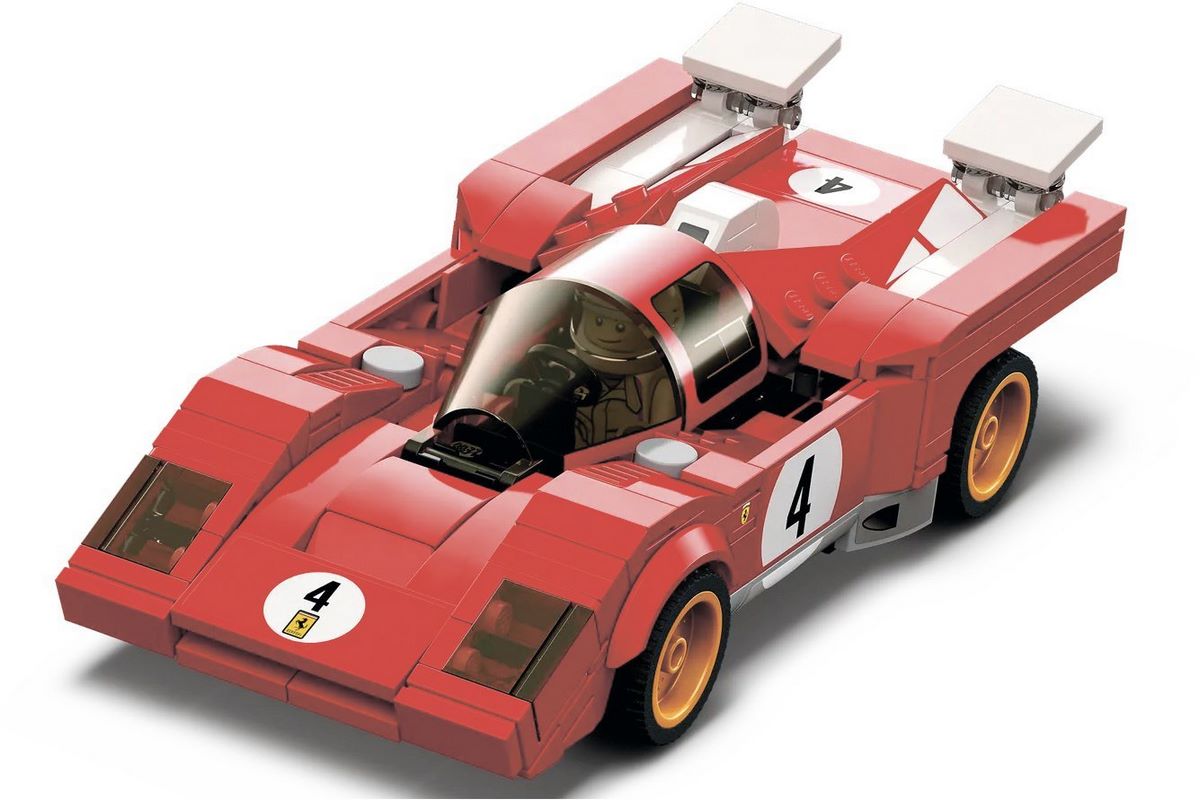 Конструктор LEGO Speed Champions 76906 1970 Ferrari 512 M - фото2