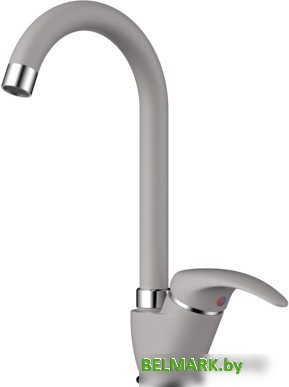 Смеситель Omoikiri Umi-GR (ленинградский серый) - фото