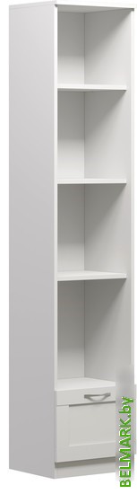 Стеллаж Mio Tesoro Сириус 1 ящик 39x190 2.02.07.130.1 (белый) - фото